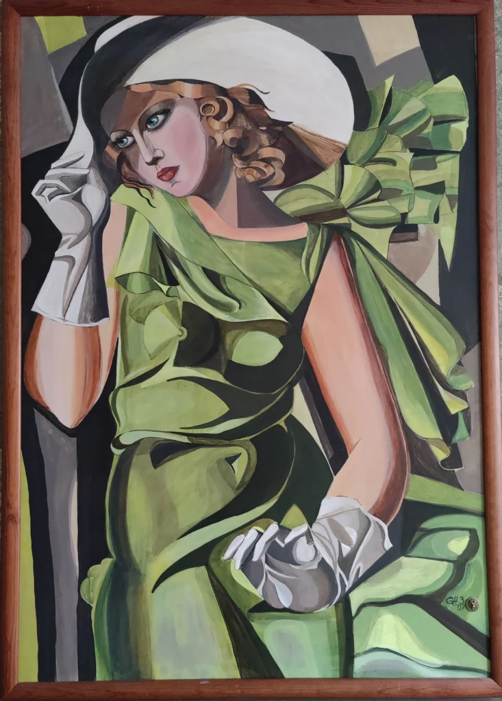 Hommage an Tamara de Lempicka
